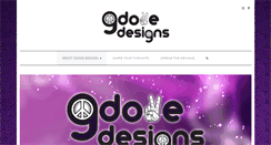 Desktop Screenshot of gdovedesigns.com