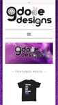 Mobile Screenshot of gdovedesigns.com