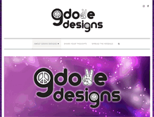 Tablet Screenshot of gdovedesigns.com